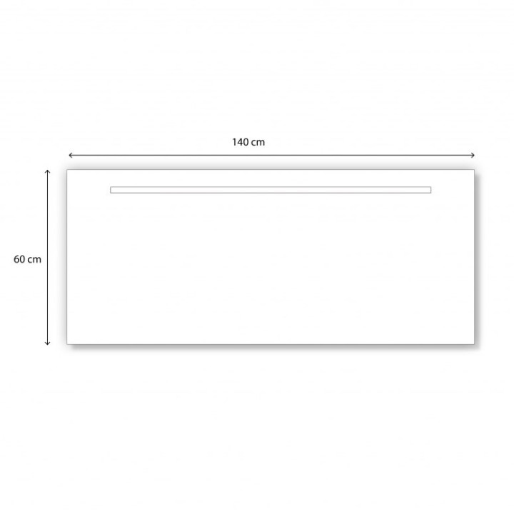 Koupelnové zrcadlo s osvětlením Mocoori M32 140x60x3,5 cm