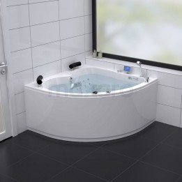 Hydromasážní vana Mocoori Iris Turbo pravá verze 140x140cm