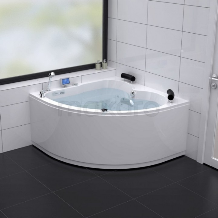 Hydromasážní vana Mocoori Iris levá verze 140x140