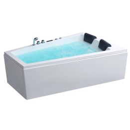 Hydromasážní vana AWT GE105E 180x130 pravá