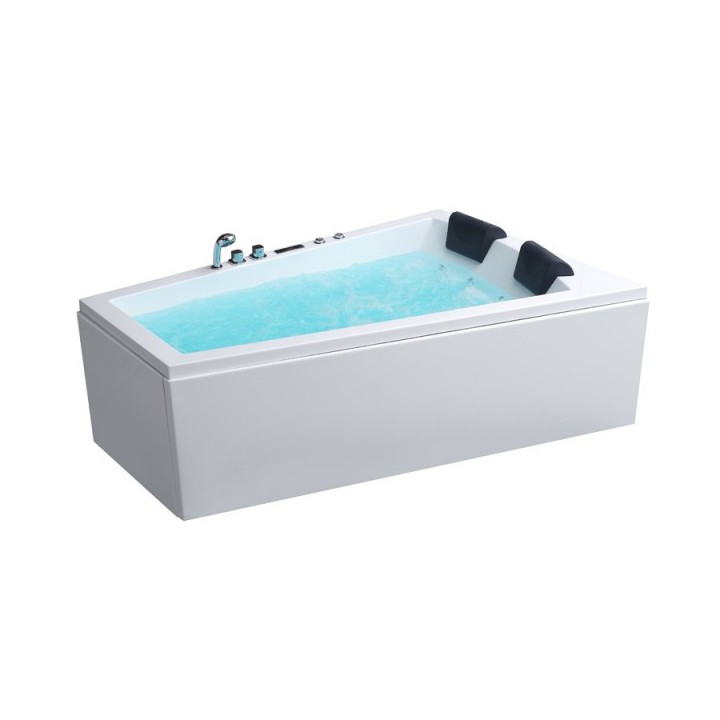 Hydromasážní vana AWT GE104E 170x130 pravá