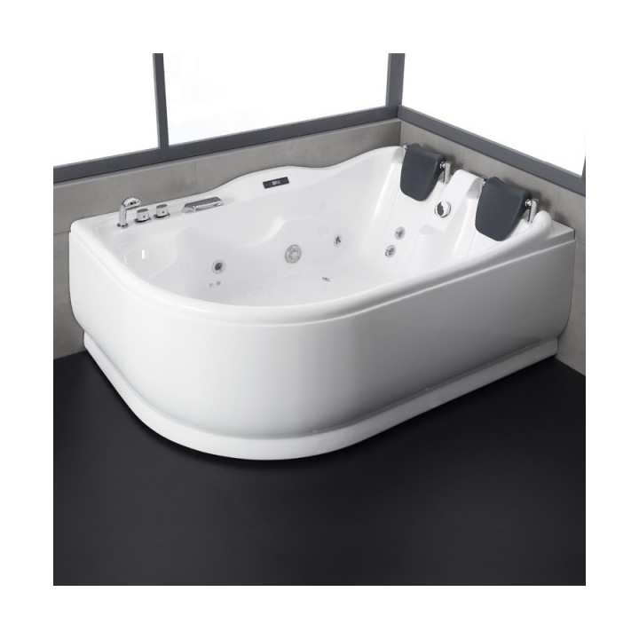 Hydromasážní vana AWT GE101E 180x120 levá