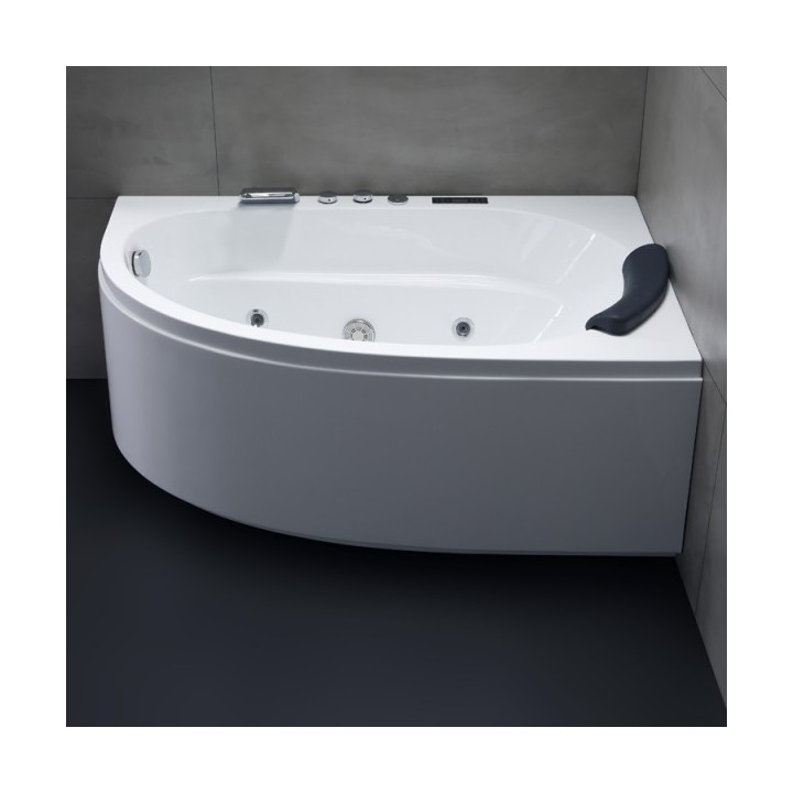 Hydromasážní vana AWT GE111TSL 150x100 pravá (bluetooth, osvětlení trysek)