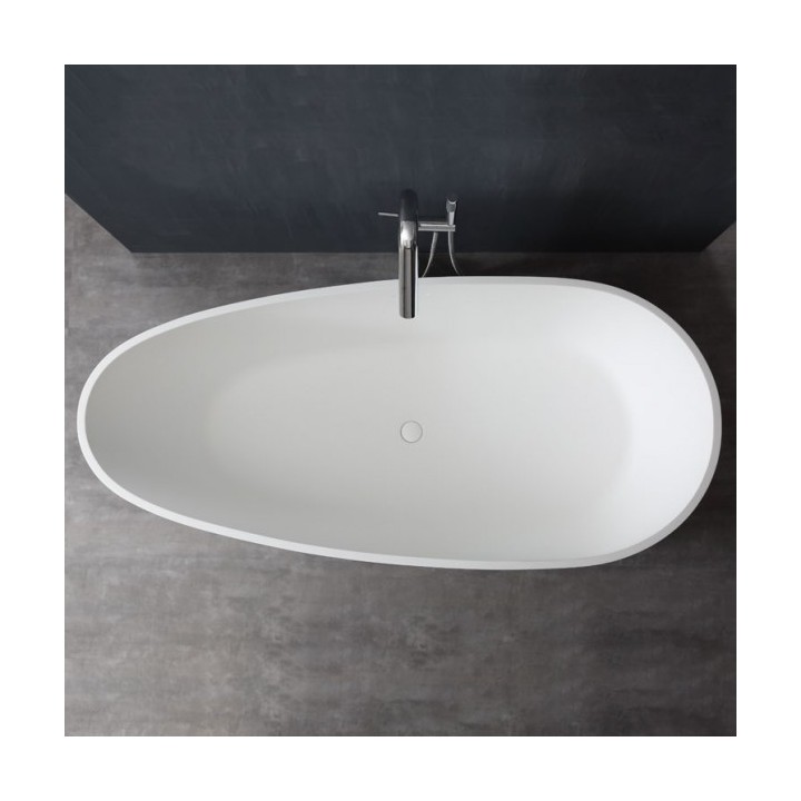 Luxusní vana z litého kamene EAGO BS-505 171x85 matná