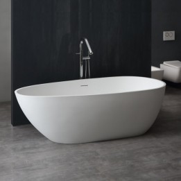 Luxusní vana z litého kamene EAGO BS-505 171x85 lesklá