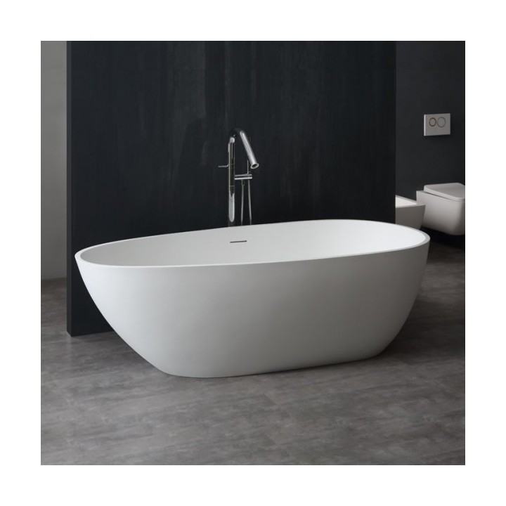 Luxusní vana z litého kamene EAGO BS-505 171x85 lesklá
