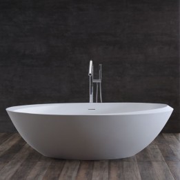 Luxusní vana z litého kamene EAGO BS-526 185x79 mat