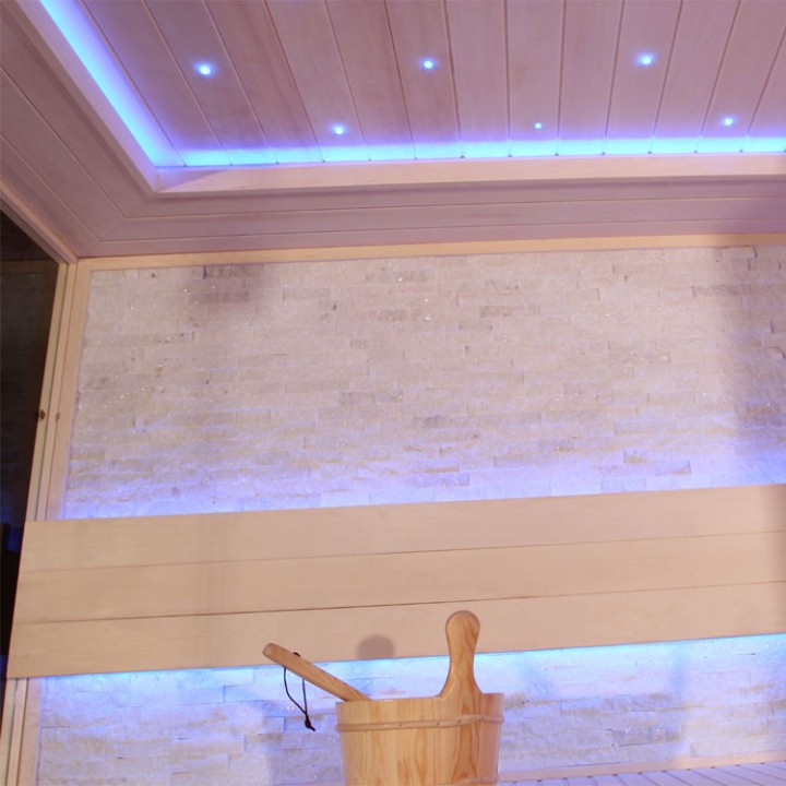 Luxusní finská sauna AWT EOSPA E1240D 220x180x216