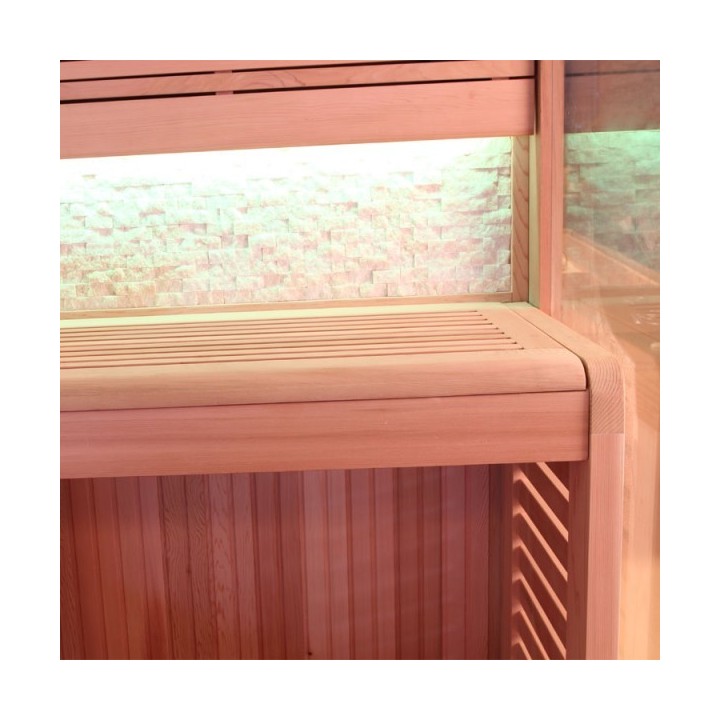 Luxusní finská sauna Bellagio E1242C Eos Cubo 180x180x216