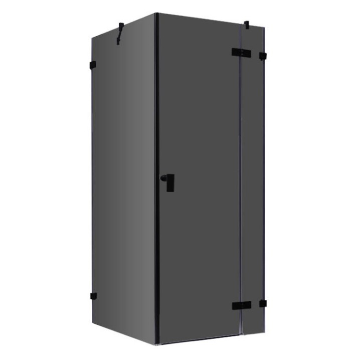 Sprchový kout LAS0900-B černá 90x90 levá verze