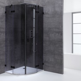 Sprchový kout LAR0901-B černý 90x90