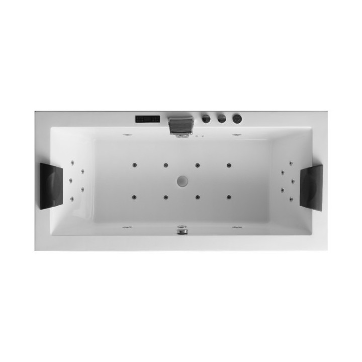 Hydromasážní vana EAGO AM154-1JDTSZ 170x80x64cm
