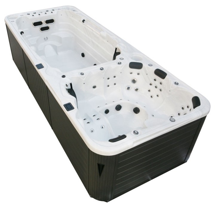 SWIM SPA Innovation 5.8 580x230 skelet PearlShadow kabinet šedý