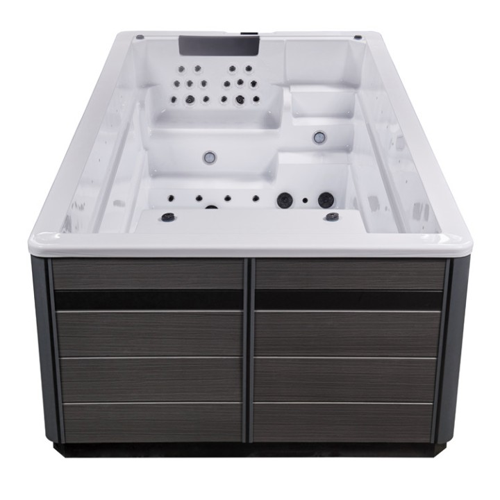 SWIM SPA Innovation 430 430x230 skelet bílá kabinet grau