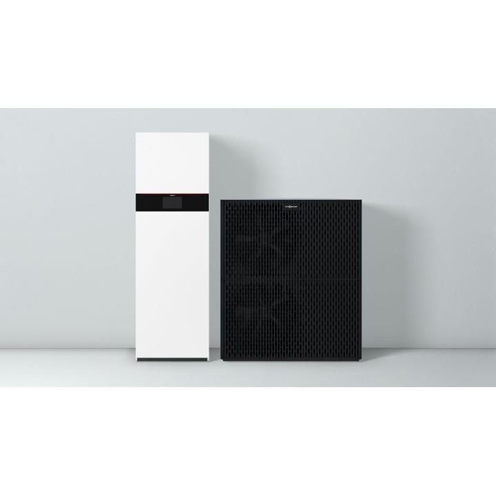 Viessmann Vitocal 250-A Compact A04 230 V V109 – tepelné čerpadlo vzduch/voda s integrovaným zásobníkem TV 190 l
