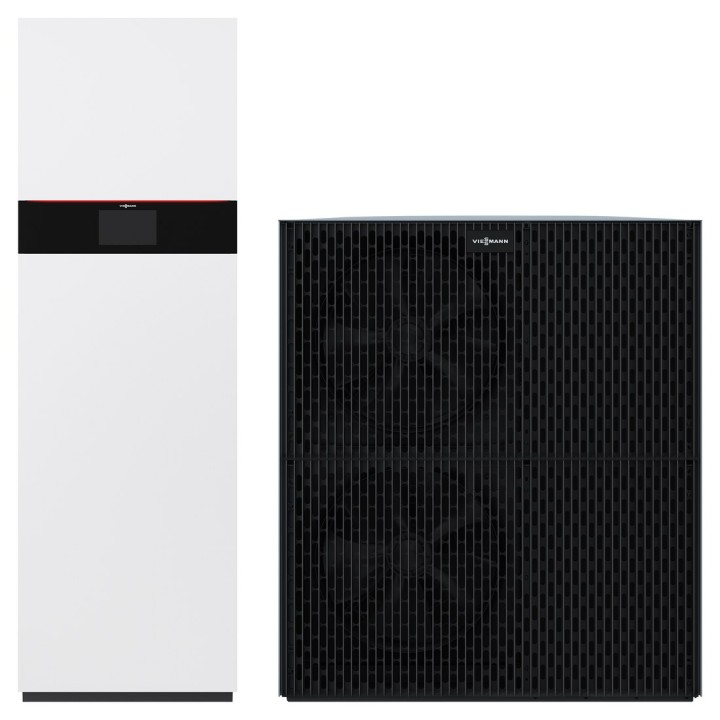 Viessmann Vitocal 250-A Compact A06 230 V V109 – tepelné čerpadlo vzduch/voda s integrovaným zásobníkem TV 190 l