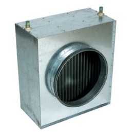 Dantherm Topný vodní výměník, Ø400 mm, montáž do potrubí (příslušenství k odvlhčovačům)