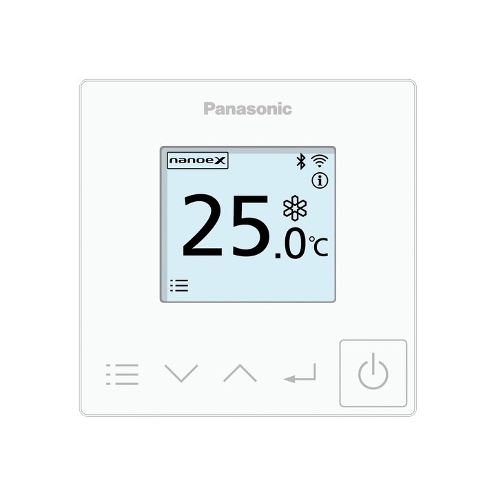 Panasonic Kabelový dálkový ovladač CONEX (nikoli bezdrátový) pro 4cestné kazetové jednotky (CZ-RTC6W)