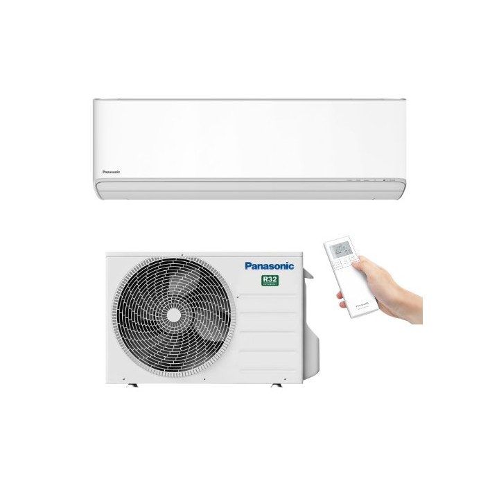 Panasonic KIT-Z20-CKE – klimatizace Etherea Z nástěnná (matně bílá) 2,05 kW (sada vnitřní + venkovní jednotka)