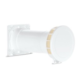 Vortice příslušenství MDV 100 - Manuální přívodní potrubní ventil s průměrem potrubí 100mm (pro stěny o tloušťce 370mm) – VAR