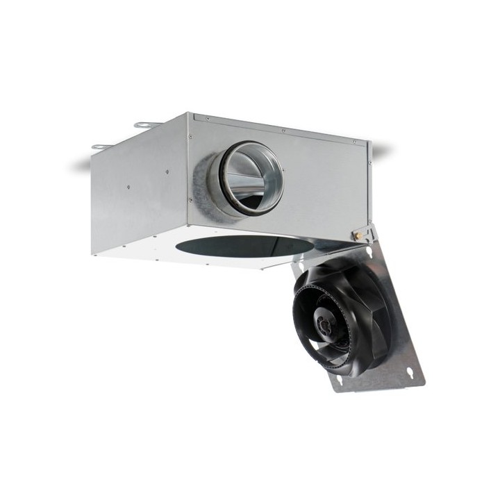 Vortice CA IL QUIET ES CA-IL 200 QUIET ES 400/600/850 132/283/550 22,5/32,5/37,5 – radiální potrubní skříňové ventilátory s k