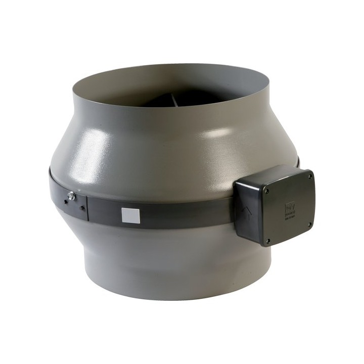 Vortice CA MD CA 100 MD 120/215/260 100/344/346 18/28,7/35,9 – radiální potrubní ventilátory s kovovým opláštěním (3stupňová 