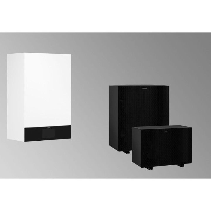 Viessmann Vitocal 250-A Hybrid A19 400 V V113 + Vitocell 100-V 250 l – balíková sestava tepelné čerpadlo se zásobníkem TV