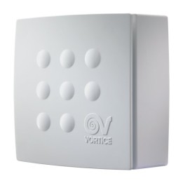 Vortice VORT QUADRO SUPER (min/max hodnoty uvedené s použitím regulátoru TRIO S)* – radiální nástěnné ventilátory