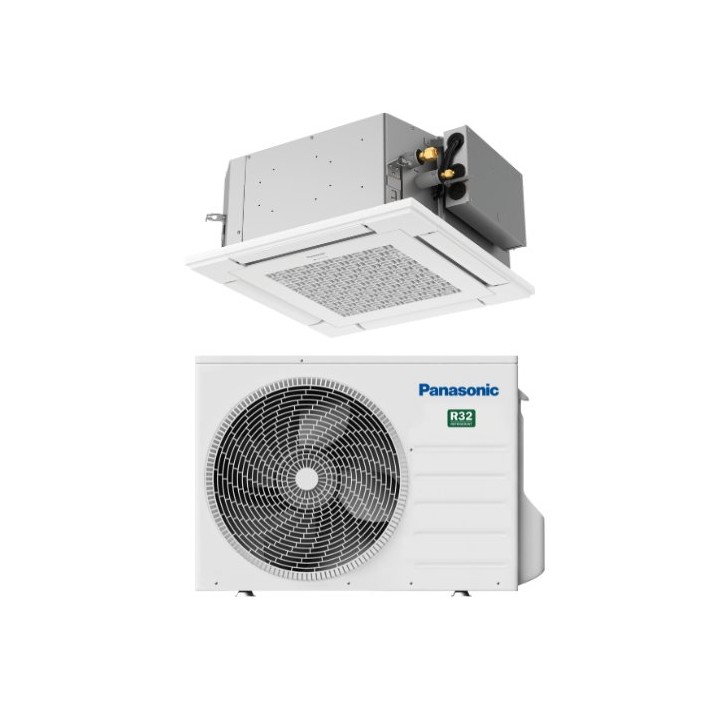 Panasonic KIT-36PY3Z5 – klimatizace PACi NX Standard 4cestná kazetová 60 × 60 3,6 kW (sada vnitřní + venkovní jednotka)