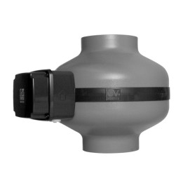 Vortice CA ES CA 250 ES – radiální potrubní ventilátory s kovovým opláštěním a EC motorem (2stupňová regulace nebo plynulá re