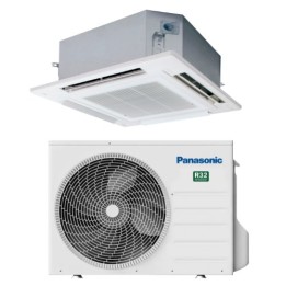 Panasonic KIT-36PU3ZH5 – klimatizace PACi NX Elite (Hyper Heating) 4cestná kazetová 90 × 90 3,6 kW (sada vnitřní + venkovní j