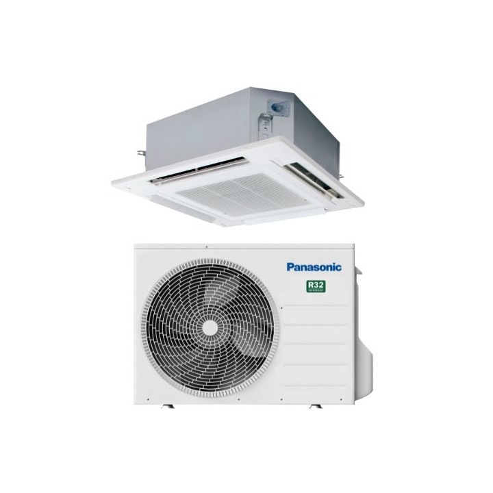 Panasonic KIT-71PU3ZH45 – klimatizace PACi NX Elite (Hyper Heating) 4cestná kazetová 90 × 90 7,1 kW (sada vnitřní + venkovní 