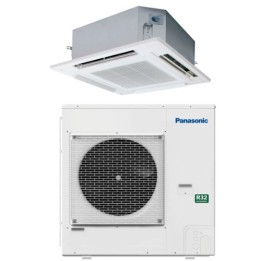 Panasonic KIT-140PU3ZH48 – klimatizace PACi NX Elite (Hyper Heating) 4cestná kazetová 90 × 90 14,0 kW (sada vnitřní + venkovn