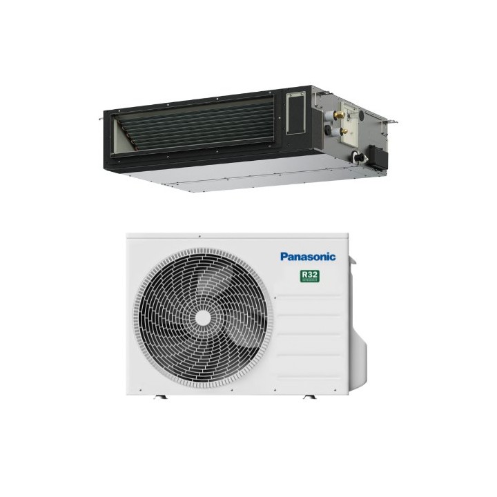 Panasonic KIT-50PF3Z5 – klimatizace PACi NX Standard kanálová 5,0 kW (sada vnitřní + venkovní jednotka)
