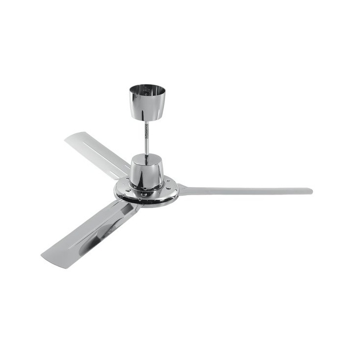 Vortice NORDIK EVOLUTION R Nordik Evolution R 140/56" Gold - světle chromová barva – stropní reverzibilní ventilátory