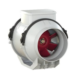 Vortice LINEO 125 – potrubní ventilátory s plastovým opláštěním a AC motorem (2stupňová nebo 3stupňová regulace, 3stupňový re