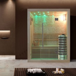 Luxusní finská sauna Bellagio E1103C Cilindro 120x105x190
