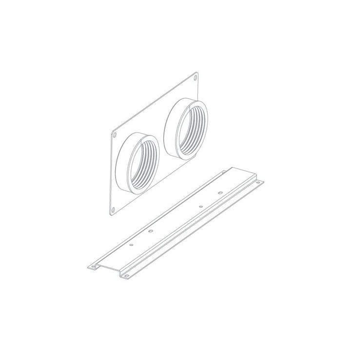 Vortice příslušenství Lineo-PF 100 (sada pro montáž dvou ventilátorů vedle sebe) – LINEO QUIET ES