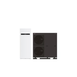 Panasonic KIT-AQC09K9E8 – Aquarea T-CAP All in One řady K, mimořádně tichá venkovní jednotka 9 kW se zásobníkem 185 l (soupra