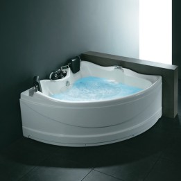 Hydromasážní vana SSWW W0809B-WL levá verze 165x165x73