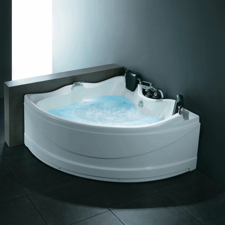 Hydromasážní vana SSWW W0809B-WL levá verze 165x165x73