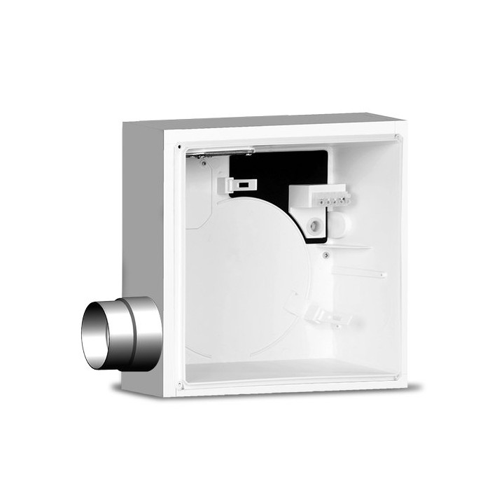 Vortice VARIO I QE-B I K90 R 2L - jako QE-B I K90 R + obsahuje doplňkové nerezové hrdlo na levé straně pro odsávání z druhé m