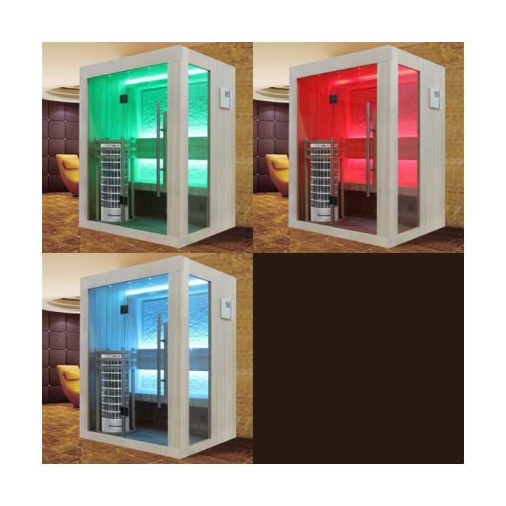 Luxusní finská sauna Bellagio EOSPA E1252C Cilindro 100x110x190