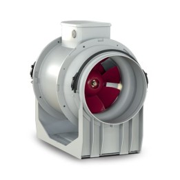 Vortice LINEO 200 Q – potrubní ventilátory s plastovým opláštěním a AC motorem (2stupňová nebo 3stupňová regulace, 3stupňový 