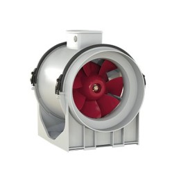 Vortice LINEO 315 (3 ot.) 1770/2115/2690 265,8/413,9/543,3 39,6/45,8/49 – potrubní ventilátory s plastovým opláštěním a AC mo