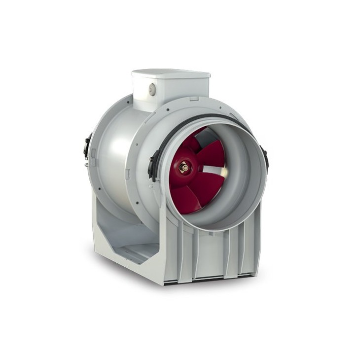 Vortice LINEO 250 Q T – potrubní ventilátory s plastovým opláštěním a AC motorem (2stupňová nebo 3stupňová regulace, 3stupňov