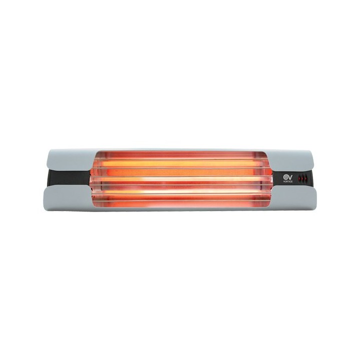 Vortice THERMOLOGIKA DESIGN Thermologika Design Standard (s leštěným povrchem - světle šedá barva) 600/1200/1800 – infračerve