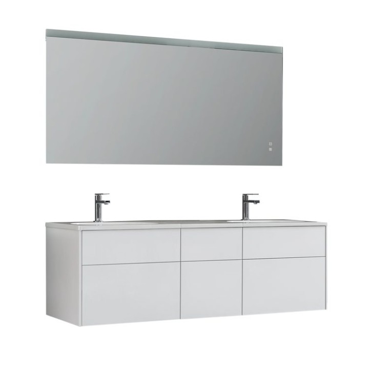 Koupelnový nábytek – set StoneArt Venice VE-1610-I bílý 160×52