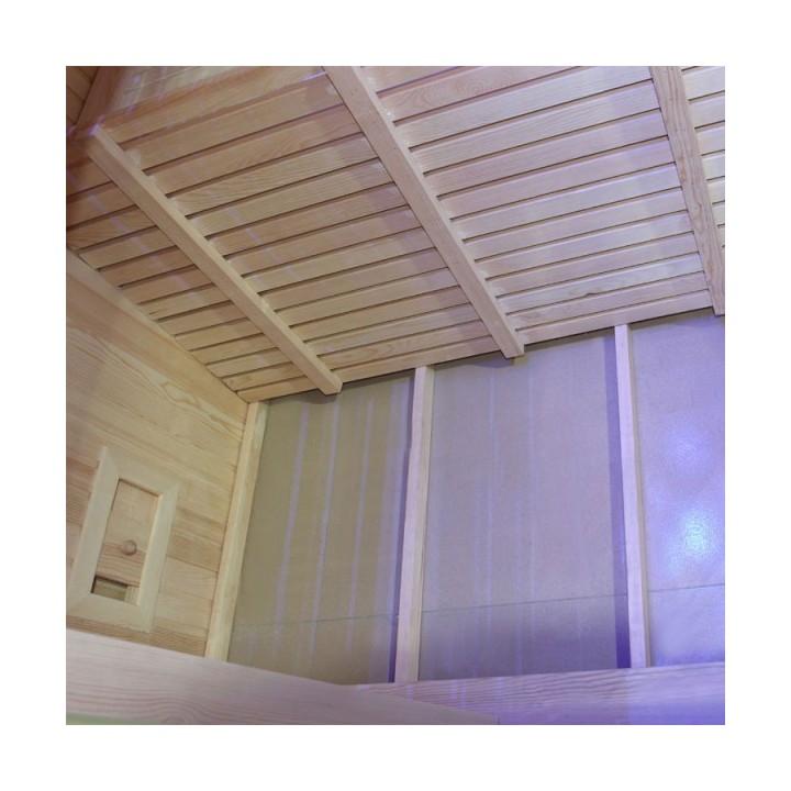 Luxusní finská sauna Bellagio EOSPA E1105C Cilindro 180x180x210