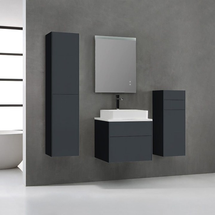 Koupelnová skříňka StoneArt Venice VE-0600pro-5 tmavě šedá 60×52